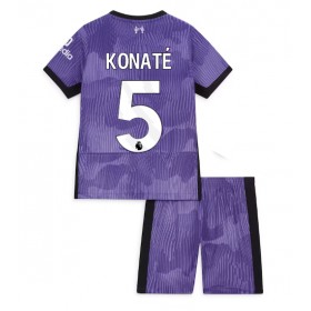 Liverpool Ibrahima Konate #5 3rd Trikot 2023-24 Kurzarm (+ kurze hosen)